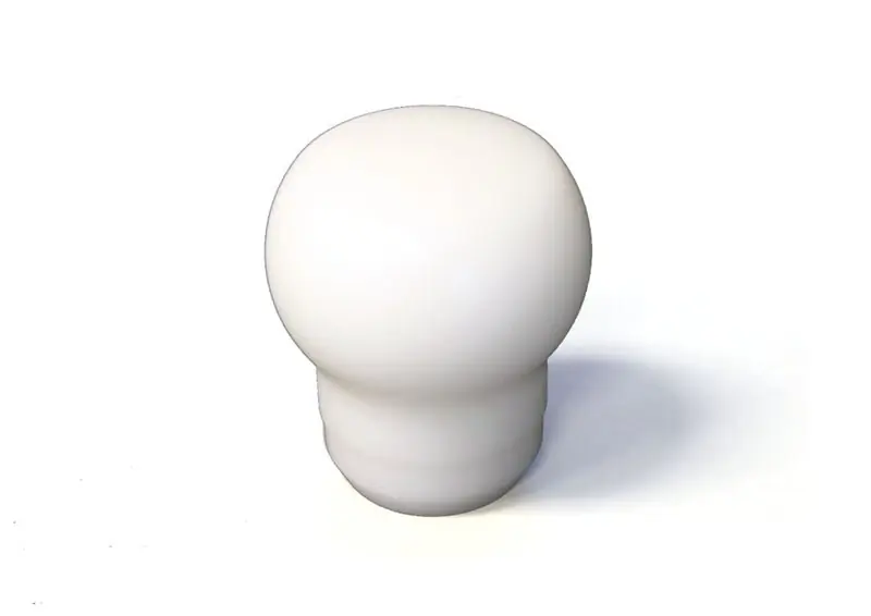 Must Have Torque Solution Fat Head Delrin Shift Knob White 6 Speed Subaru Models