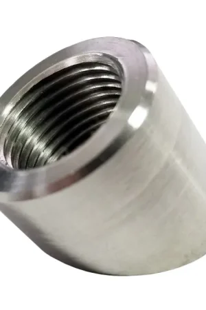 Torque Solution O2 Sensor Bung Stainless Steel 60 Degree Angled Affordable