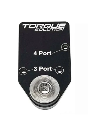 Bargain Torque Solution Billet Boost Control Solenoid Bracket For Use w/ Mac Solenoid Valves