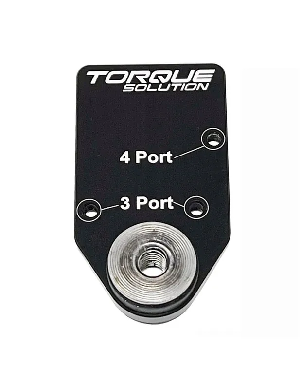 Bargain Torque Solution Billet Boost Control Solenoid Bracket For Use w/ Mac Solenoid Valves