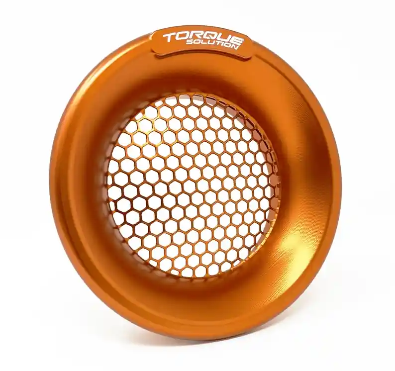 Best Price Torque Solution Turbo Velocity Stack Shield Orange 4 Inch Inlet