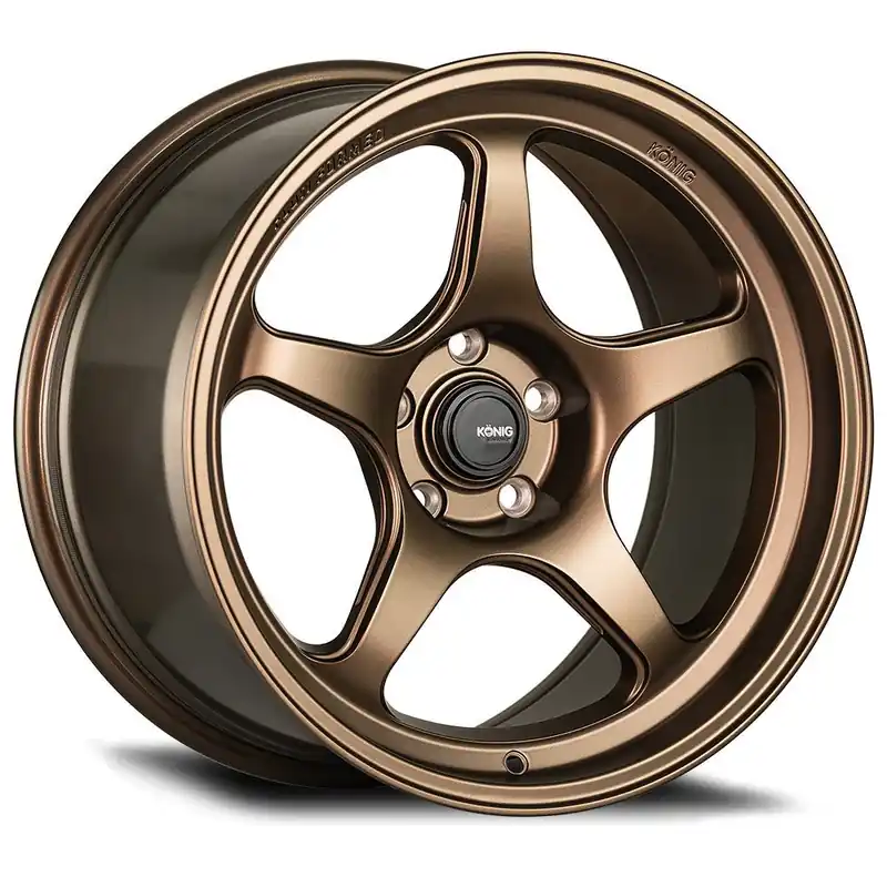 Express Delivery Konig Hyperspec Matte Bronze 18x9.5 5x114.3 +35mm Offset