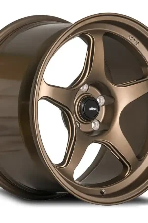 Konig Hyperspec Matte Bronze 17x9.0 5x100 40mm Offset Weekend Sale