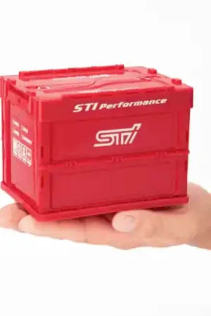 Viral Subaru JDM Mini Folding Container Small Cherry Red