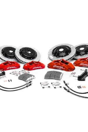 Best Price Rotora Big Brake Kit 6/2 Piston Calipers w/ Slotted Rotors 2004-2007 STI
