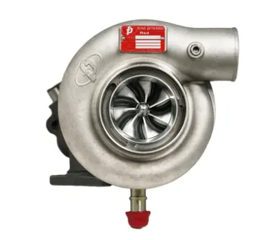 Forced Performance Red HTZ Turbo 84mm Cover w/ 10cm Hot Side and Internal Wastegate and Coating 2002-2007 WRX / 2004-2021 STI Affordable