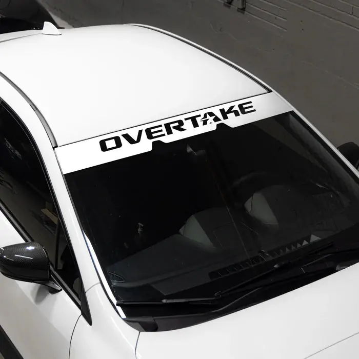 Must Have Overtake EyeSight Windshield Banner White 2022-2024 WRX