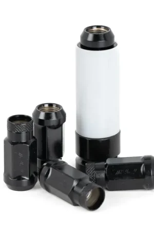 Express Delivery PRL Motorsports M12x1.5 Open Ended Lug Nuts Black