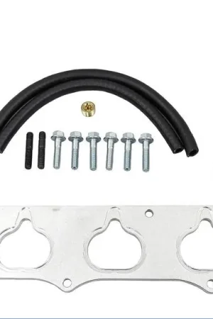 PRL Motorsports K24Z RBC / RRC Intake Manifold Adapter Flange & ZDX Throttle Body Kit w/ Hardware 2012-2015 Honda Civic Si Flash Sale