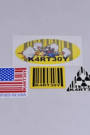 Direct From Manufacturer Kartboy Sticker Pack