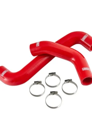 IAG Performance Silicone Radiator Hose Kit Red 2008-2014 WRX / 2008-2021 STI Buy Online