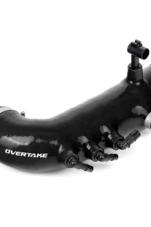 Overtake Silicone Turbo Inlet Hose Black 2008-2014 WRX / 2005-2009 Legacy GT / 2005-2009 Outback XT / 2009-2013 Forester XT Exclusive Offer