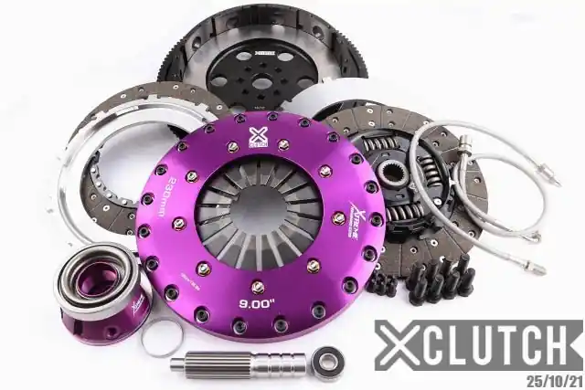 Original XClutch Stage 4 Twin Disc Sprung Organic Clutch Kit 2004-2021 STI / 2007-2009 Legacy GT Spec. B