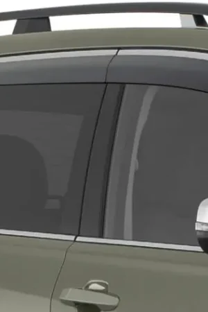 Subaru OEM Window Deflectors (Rain Guards) w/ Chrome Accent 2019-2024 Forester Sale