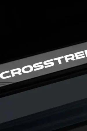 Subaru OEM Illuminated Side Sill Plate 2024-2026 Crosstrek Clearance