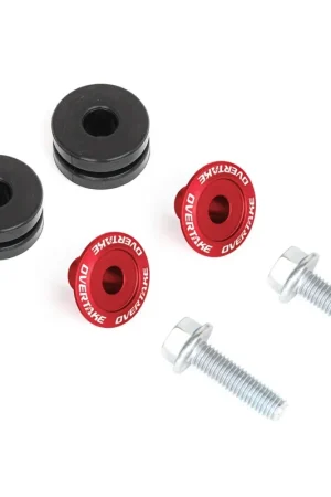 Money Back Guarantee Overtake Top Mount Intercooler Isolator Bushing Red 2002-2025 WRX / 2004-2021 STI / 2005-2012 Legacy GT / 2004-2018 Forester XT / 2005-2009 Outback XT /2020-2024 Outback / 2019-2025 Ascent