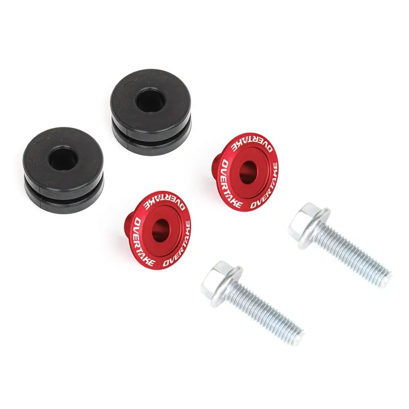 Money Back Guarantee Overtake Top Mount Intercooler Isolator Bushing Red 2002-2025 WRX / 2004-2021 STI / 2005-2012 Legacy GT / 2004-2018 Forester XT / 2005-2009 Outback XT /2020-2024 Outback / 2019-2025 Ascent