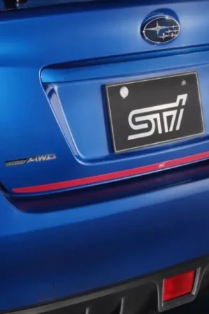 Subaru OEM STI Trunk Edge Trim Cherry Red 2015-2021 WRX / 2015-2021 STI Seasonal Sale