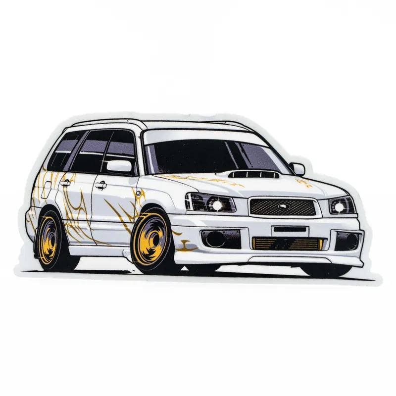 Seasonal Sale Subimods Official Twenty Twenty-Five Series "Drift Wagon" Slap Sticker