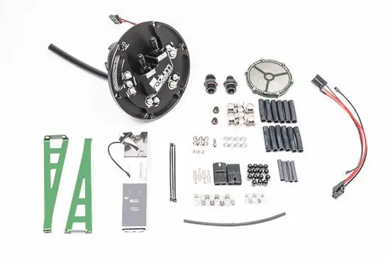 Order Now Radium Engineering Fuel Pump Hangar For Use w/ Walbro Fuel Pumps Nissan S13 240SX and Silvia / Nissan R32 Skyline (Except GTR)