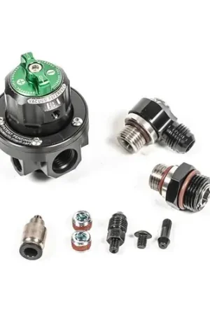 Top Rated Radium Engineering DMR-RA (Direct Mount Regulator) Fuel Pressure Regulator Green ORB-8