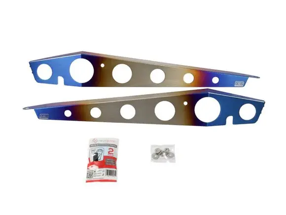 GrimmSpeed Titanium Fender Shrouds 2015-2021 WRX / 2015-2021 STI Bargain