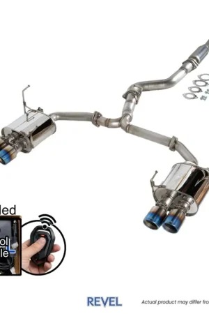 Revel Medallion Touring Premier Cat Back w/ Titanium Tips 2015-2021 WRX / 2015-2021 STI Instant Buy