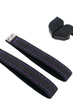 Save Now Billetworkz Alcantara Door Pull Strap Kit Pair Black w/ Purple Stitching 2008-2021 WRX / 2008-2021 STI / 2013-2021 BRZ / 2013-2017 Crosstrek / 2014-2018 Forester / 2012-2018 Impreza