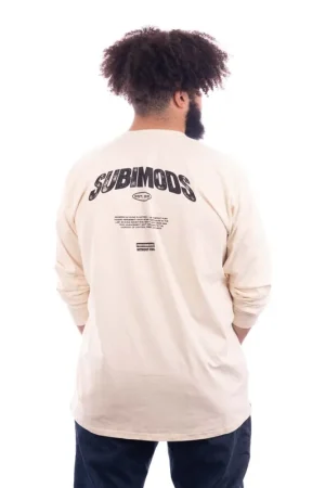 Subimods Official "SM Type 1" Long Sleeve Shirt Ecru Instant Buy