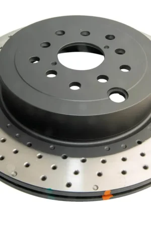 DBA 4000 Series XD Drilled Brake Rotor Front 2018-2021 STI / 2024-2025 WRX TR w/ Brembo Last Chance