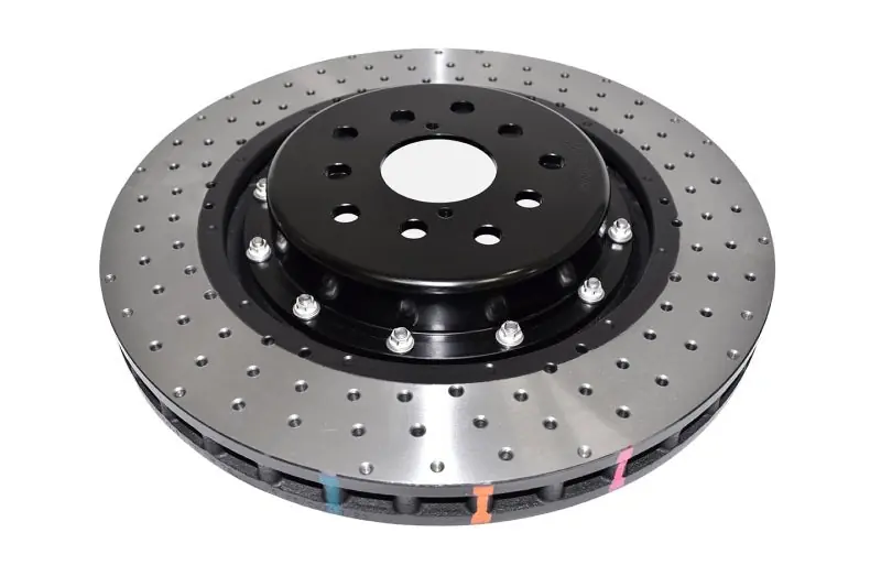 Save Now DBA 5000 Series XD Drilled Brake Rotor Front 2018-2021 STI / 2024-2025 WRX TR w/ Brembo