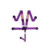 Racequip Latch and Link 5 Point Harness Set Purple w/ 3 Inch Lap and Shoulder Belts and 2 Inch Sub Belt Editor’s Pick