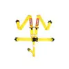 Best Price Racequip Latch and Link 5 Point Harness Set Yellow w/ 3 Inch Lap and Shoulder Belts and 2 Inch Sub Belt