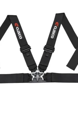 Authentic Cusco 4 Point Harness 3 Inch Black