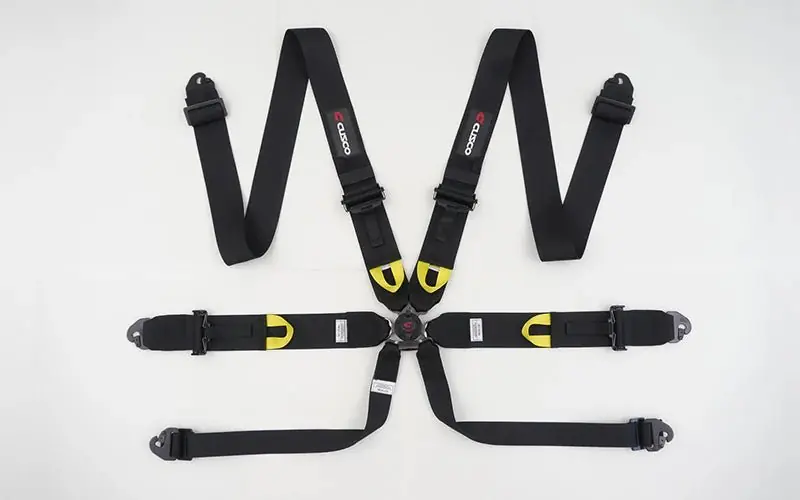 Cusco 6 Point Harness 3 Inch Black Order Now