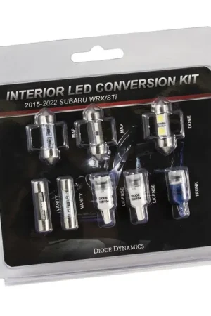 Grab Now Diode Dynamics Interior LED Conversion Kit 670 Lumens Cool White 2015-2025 WRX / 2015-2021 STI