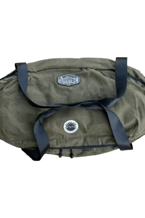 Rallitek X Overland Vehicle Systems Waxed Canvas Large Duffle Bag Modern