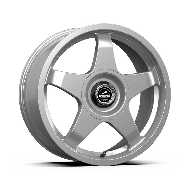 fifteen52 Super Touring Chicane Speed Silver 19x8.5 5x114.3/5x120 35mm Offset 2015-2024 WRX / 2011-2021 STI Free Returns