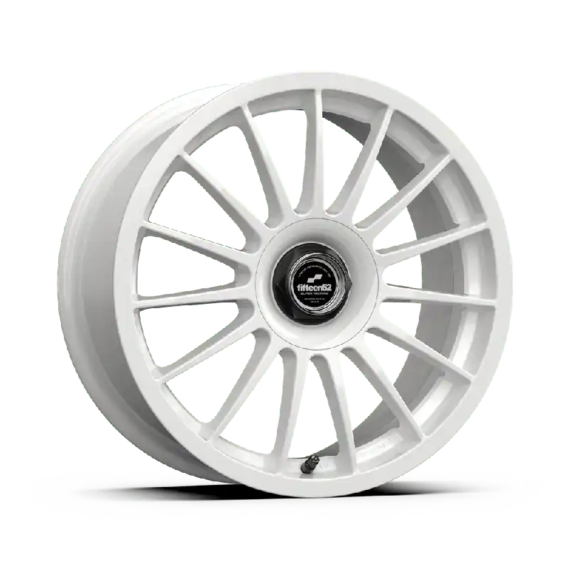 Hassle-Free Returns fifteen52 Super Touring Podium Rally White 18x8.5 5x114.3/5x100 35mm Offset 2015-2024 WRX / 2011-2021 STI