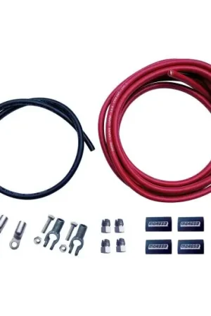 Discount Moroso Battery Installation Kit 1 Gauge w/ 15 Feet of Power Cable, and 3 Feet of Ground Cable