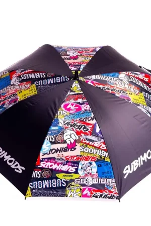 Subimods Official "Mixed Up" Umbrella Black In Demand