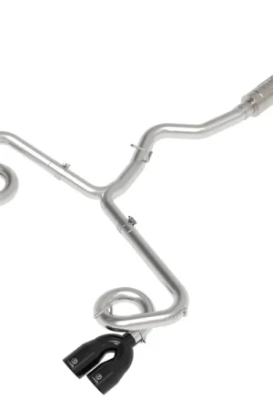 aFe Power Takeda Stainless Steel Cat-Back Exhaust w/ Black Tip 2015-2021 WRX / 2015-2021 STI Buy Online