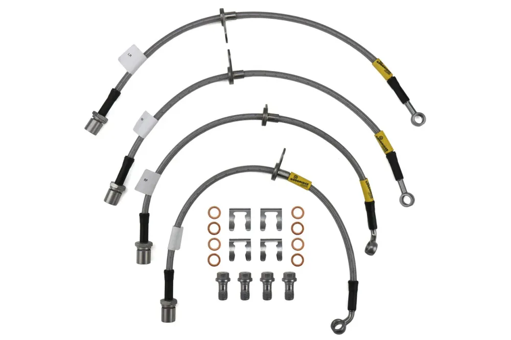 Final Sale GoodRidge G-Stop Stainless Steel Brake Lines 2017-2020 BRZ w/ Brembo Calipers