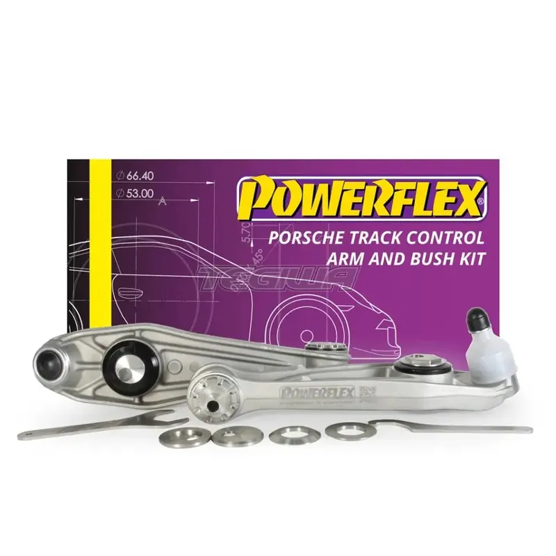 Premium Powerflex Road & Black Series Track Control Arm Inc Bush Kit Adjustabl