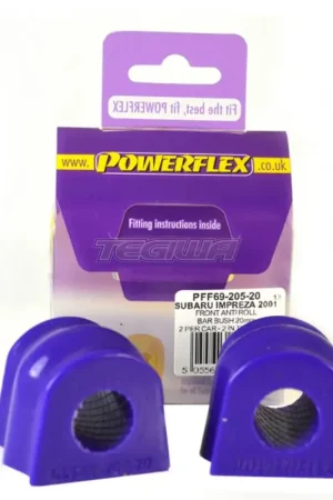 Free Shipping Powerflex Road Series Front Anti Roll Bar Bush 20mm Subaru Impreza Tur