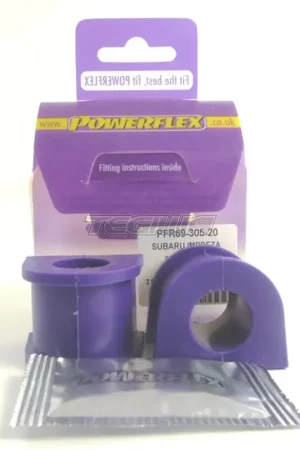 Premium Powerflex Road Series Rear Anti Roll Bar To Chassis Bush 20mm Subaru I