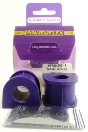 One Day Deal Powerflex Road Series Rear Anti Roll Bar To Chassis Bush 19mm Subaru I