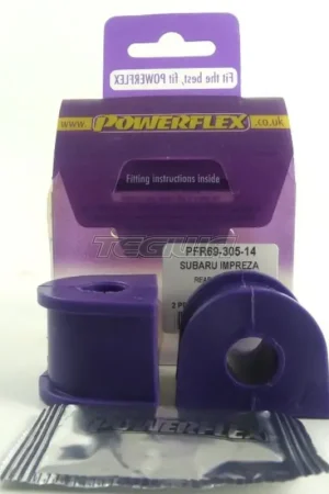 Next Day Delivery Powerflex Road Series Rear Anti Roll Bar To Chassis Bush 14mm Subaru L