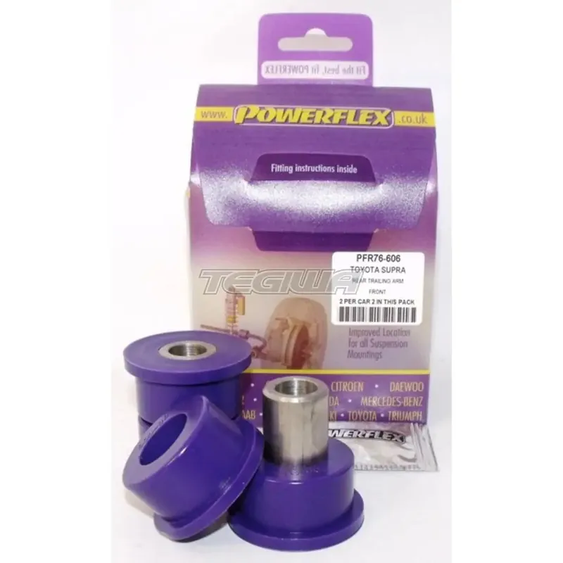 Last Chance Powerflex Road Series Rear Toe Arm Inner Bush Toyota Supra Mk4 JZA80 9