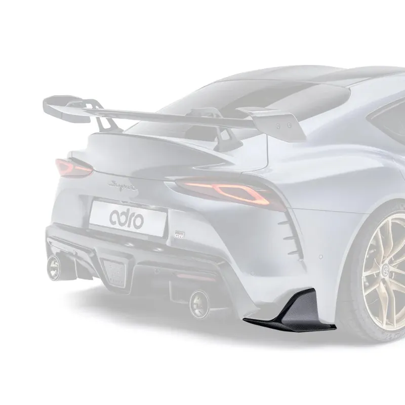 ADRO Carbon Fibre Rear Winglets Toyota GR Supra 19+ Instant Buy